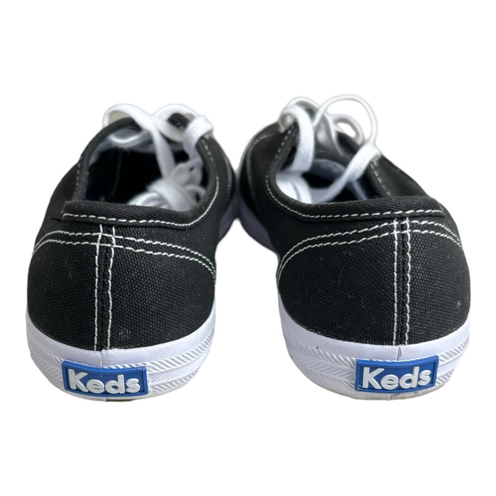 Keds Women’s Shoes Narrow (Slim)Black Canvas Champion Sneakers 34100 Size 7S - Picture 6 of 11